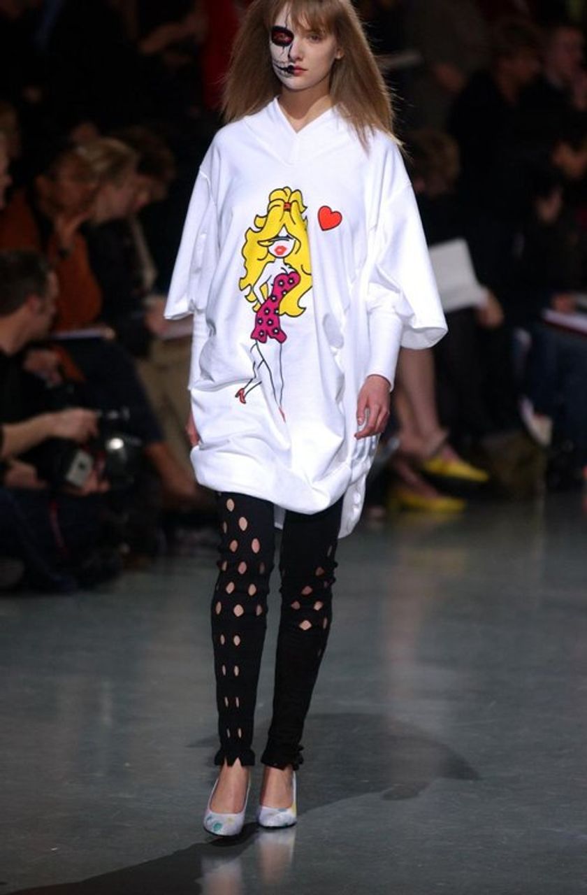 Autumn Winter 2003-2004 Bernhard Willhelm Bimbo Sweatshirt Dress product image