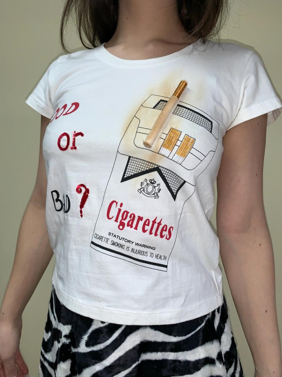 Vintage Chantal Thomass Dimensional Cigarettes T-shirt product image