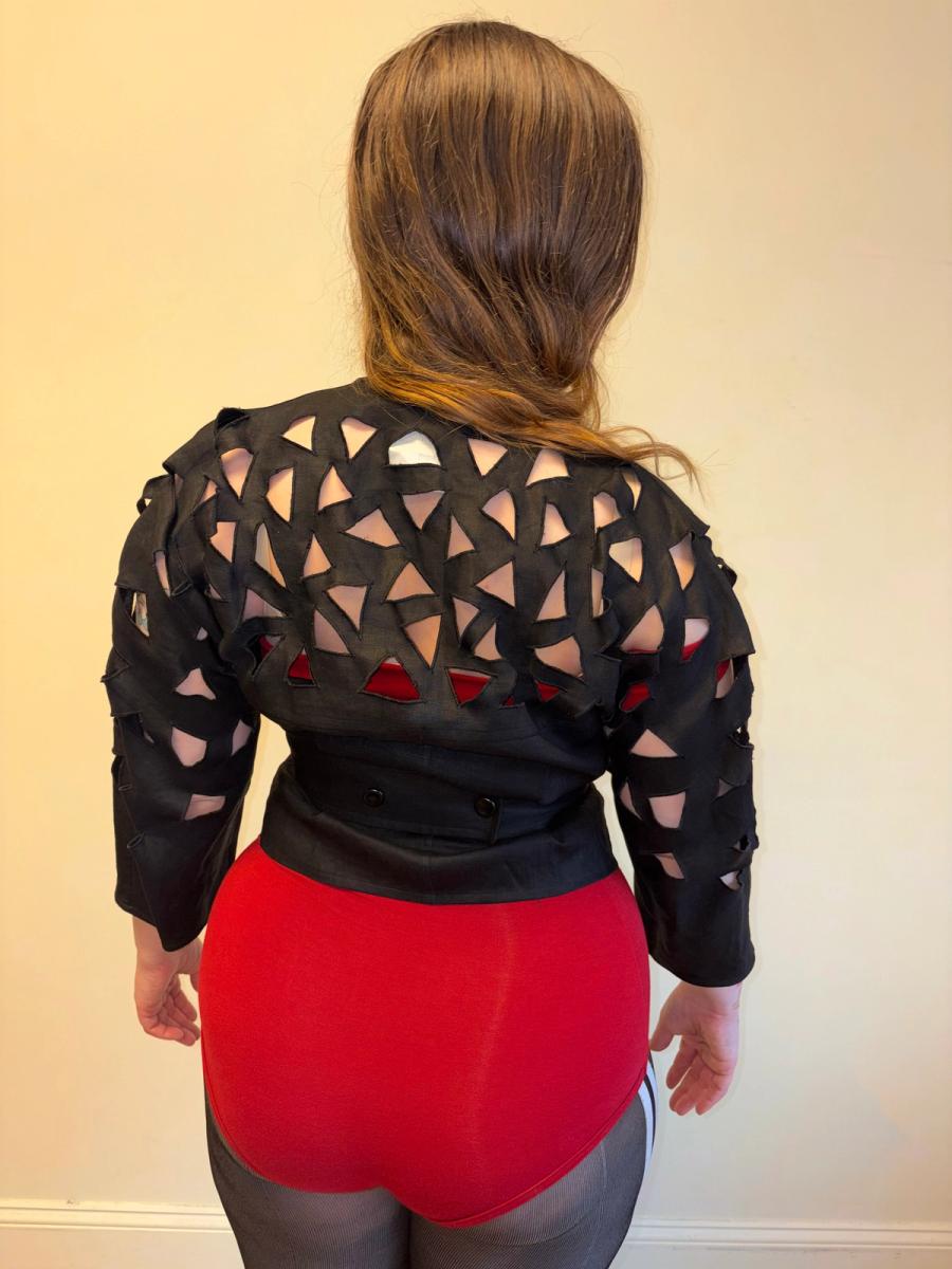 Bernard Perris Triangle Cutwork Jacket  product image