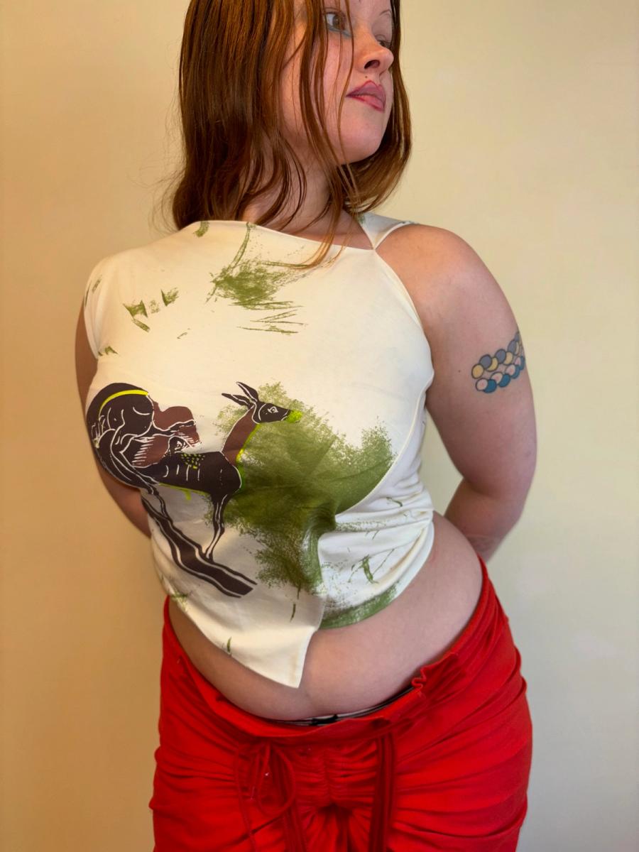 Vivienne Westwood SS 2000 Bestial Grass-Stained Top product image