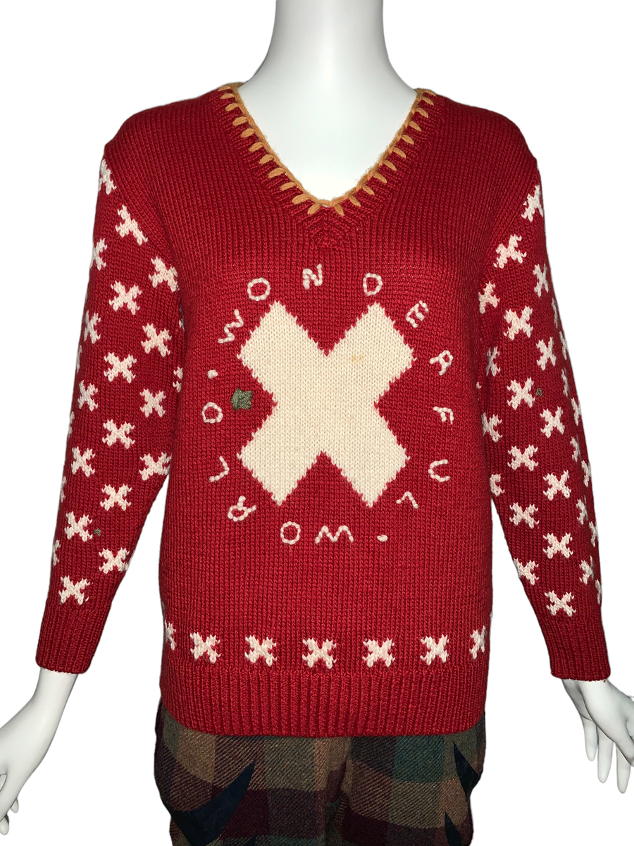Wonderful World Cross Sweater product image
