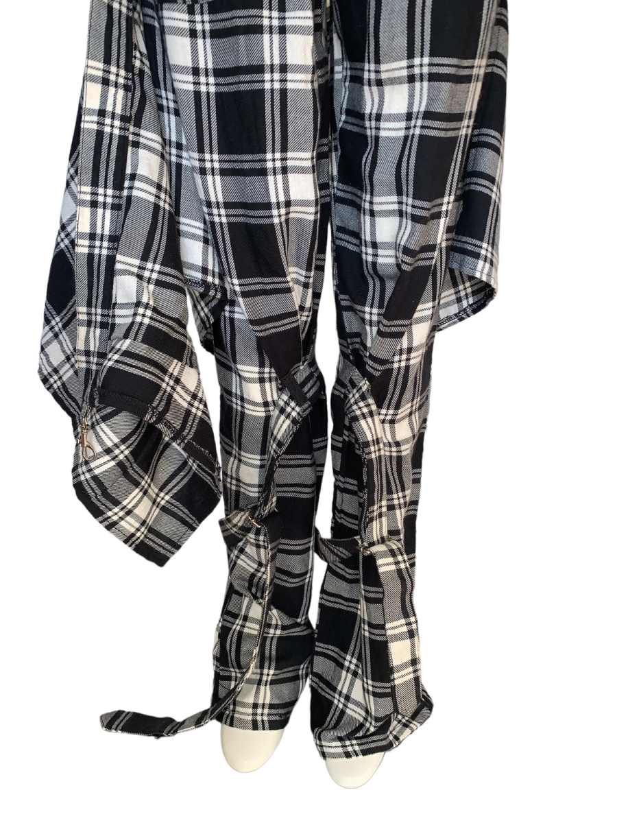 Black Pistol Plaid Seditionaries Pants product image