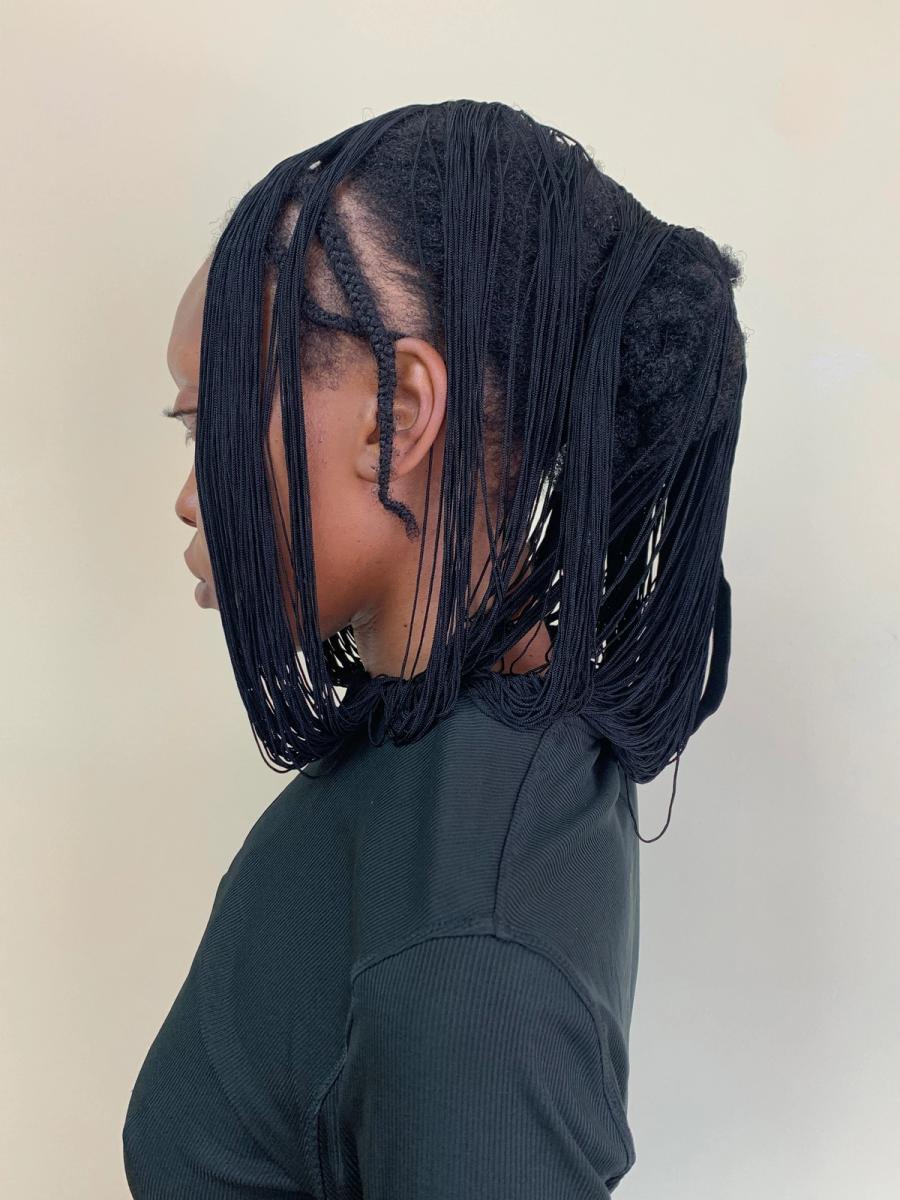 80s Gaultier Fringe Hood Set product image