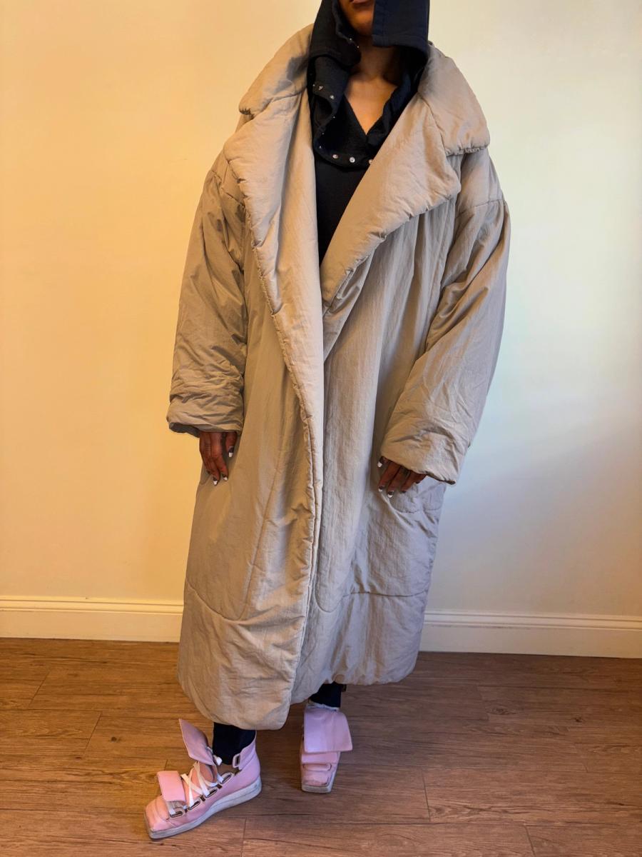 80s Norma Kamali OMO Sleeping Bag Coat product image