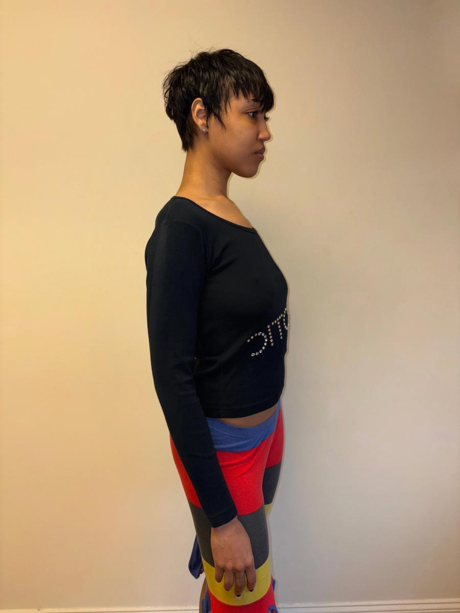 Sonia Rykiel Rhinestone EROTIC Rhinestone Shirt product image