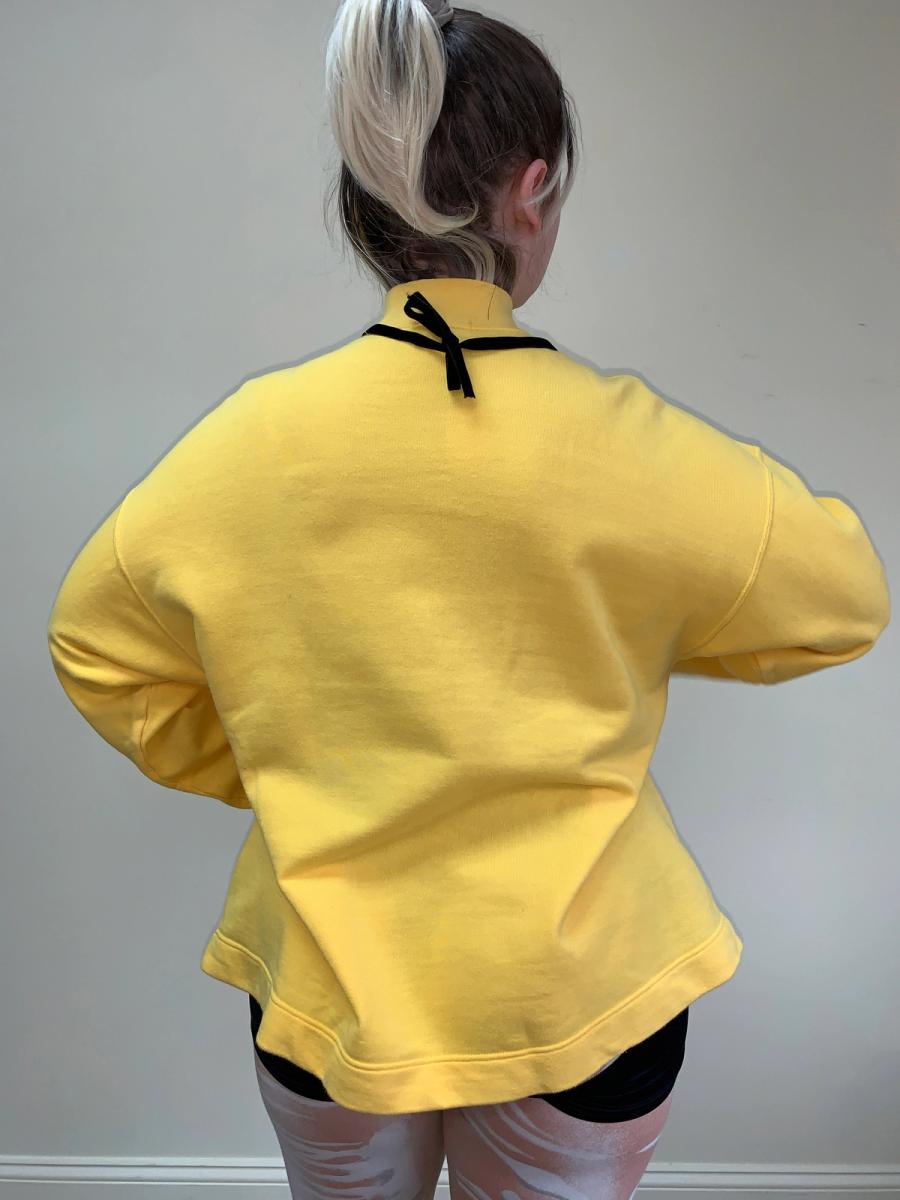 1980s Chantal Thomass Tromp L'oeil Flocked Scissor Top product image