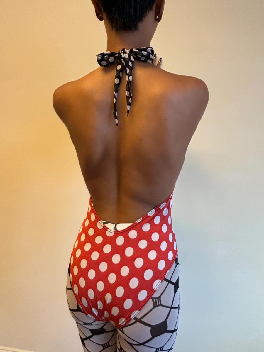 Vintage Chantal Thomass Tromp L'oeil Bodysuit product image