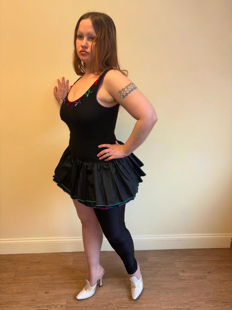 80s Lolita Lempicka Bow Dress product image