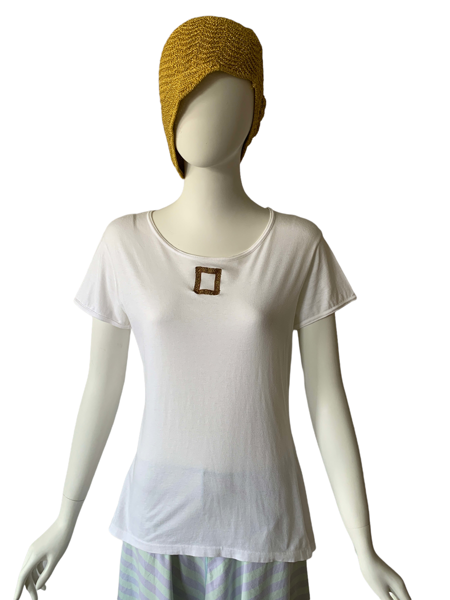 80s Vivienne Westwood Embroidered Frame Tee product image