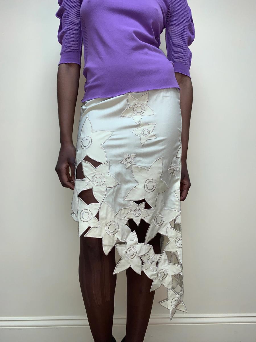 Workers For Freedom 90s Cascading Flower Skirt  product image