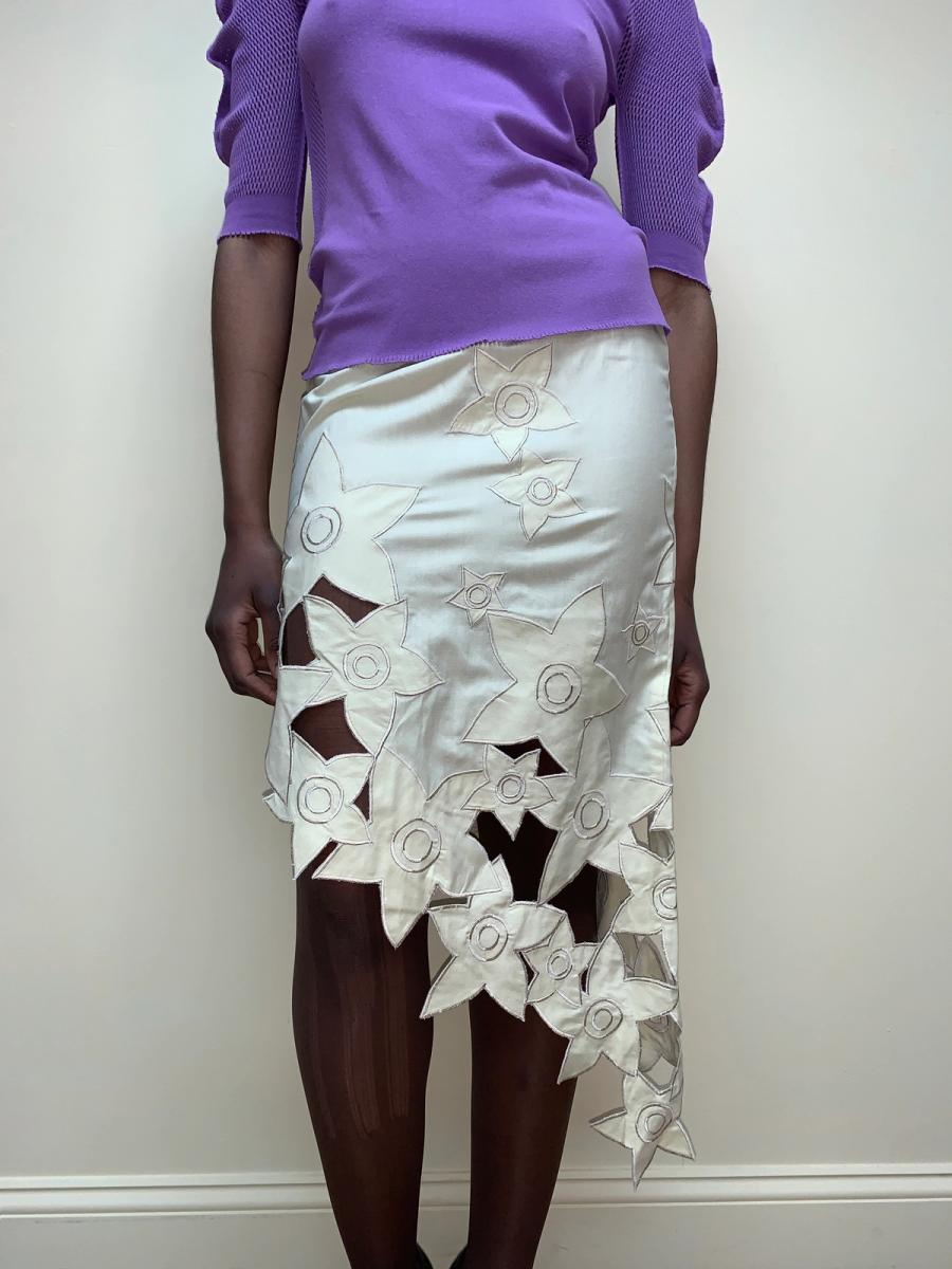 Workers For Freedom 90s Cascading Flower Skirt product image