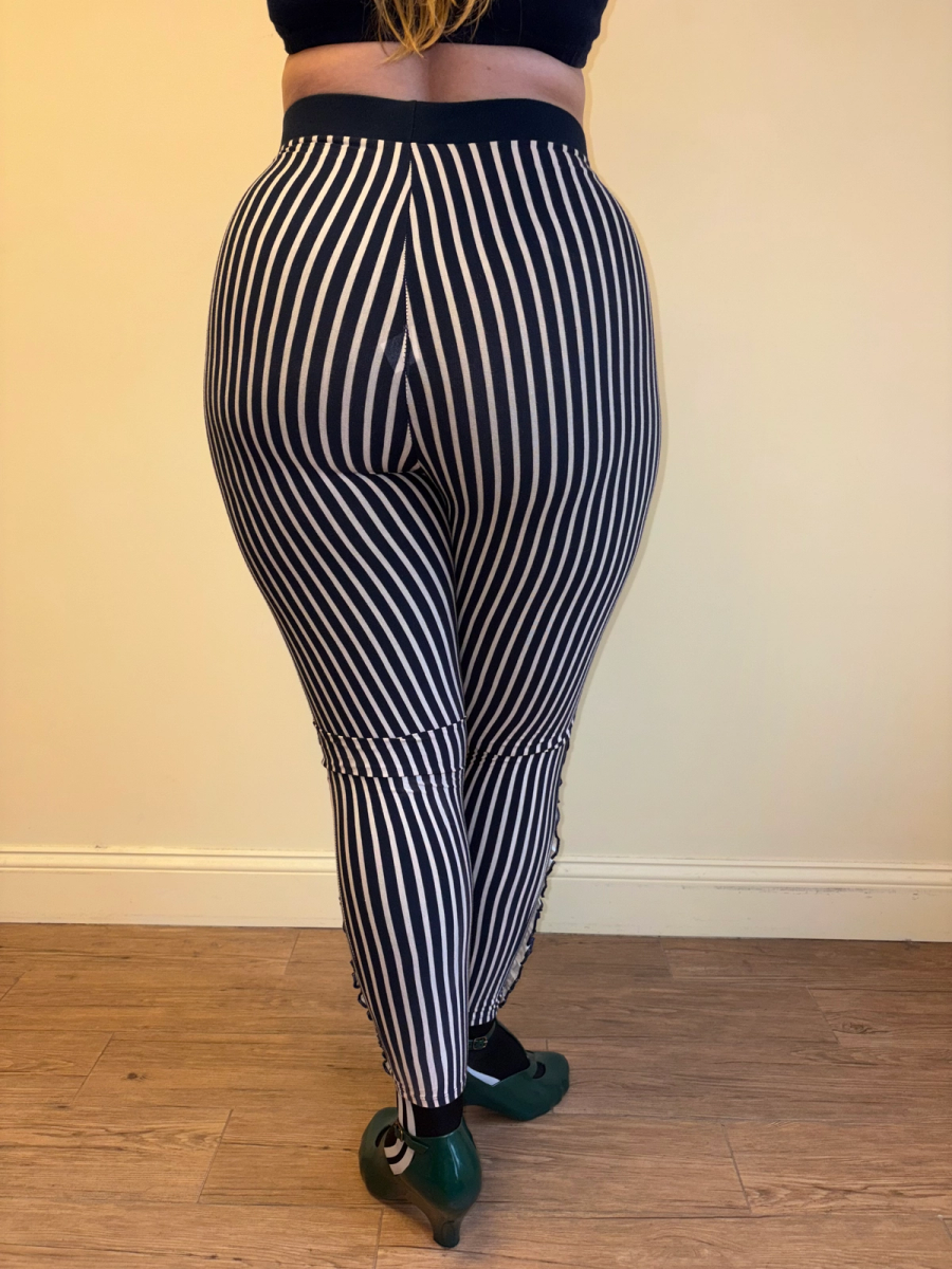 80s Jean-Paul Gaultier Ruffle Leggings product image