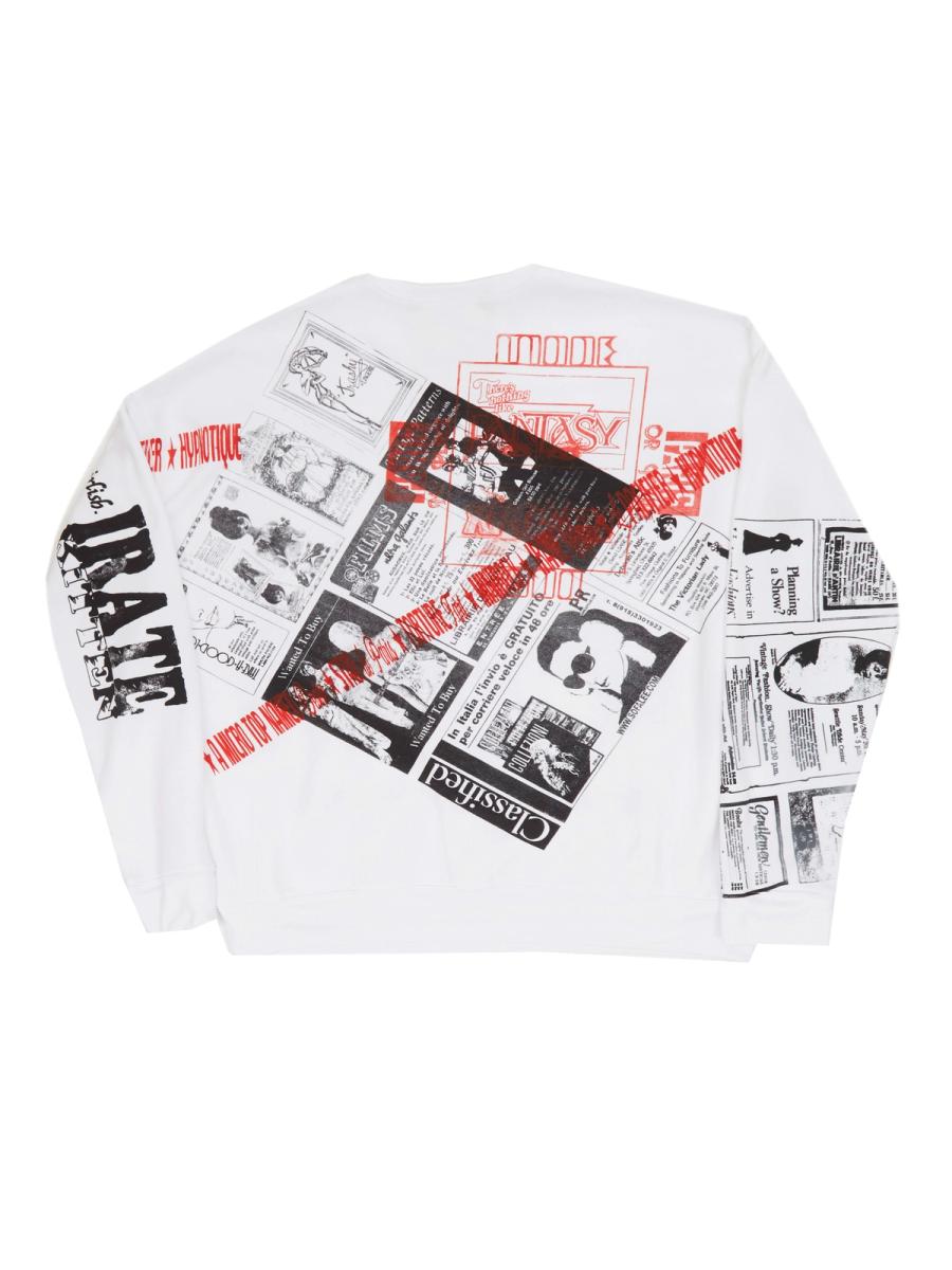 SEX-APPEAL Newsprint Sweatshirt - #7 L'impuissance