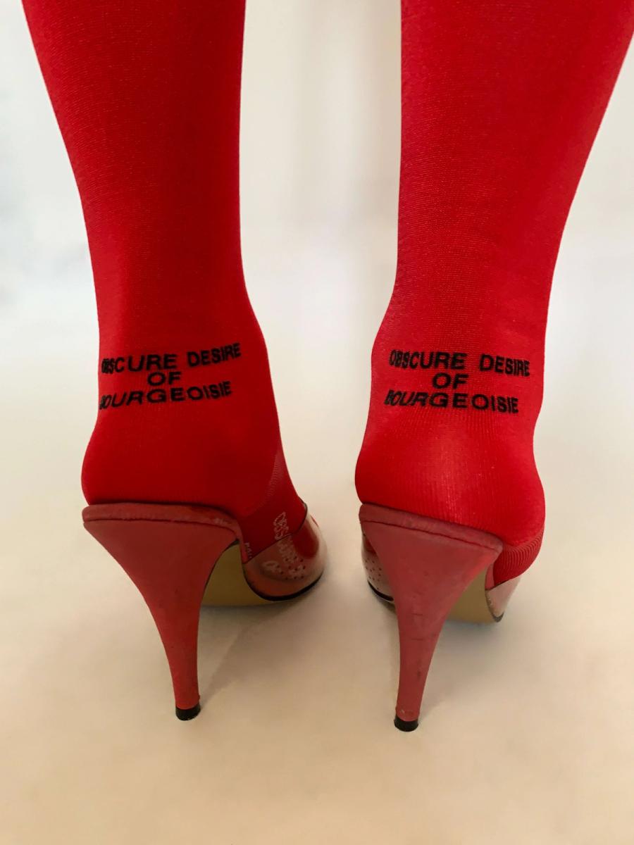 Obscure Desire of Bourgeoisie Red Socks product image