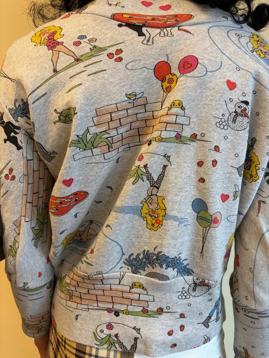 Autumn Winter 2003-2004 Bernhard Willhelm Bimbo Sweatshirt Top product image