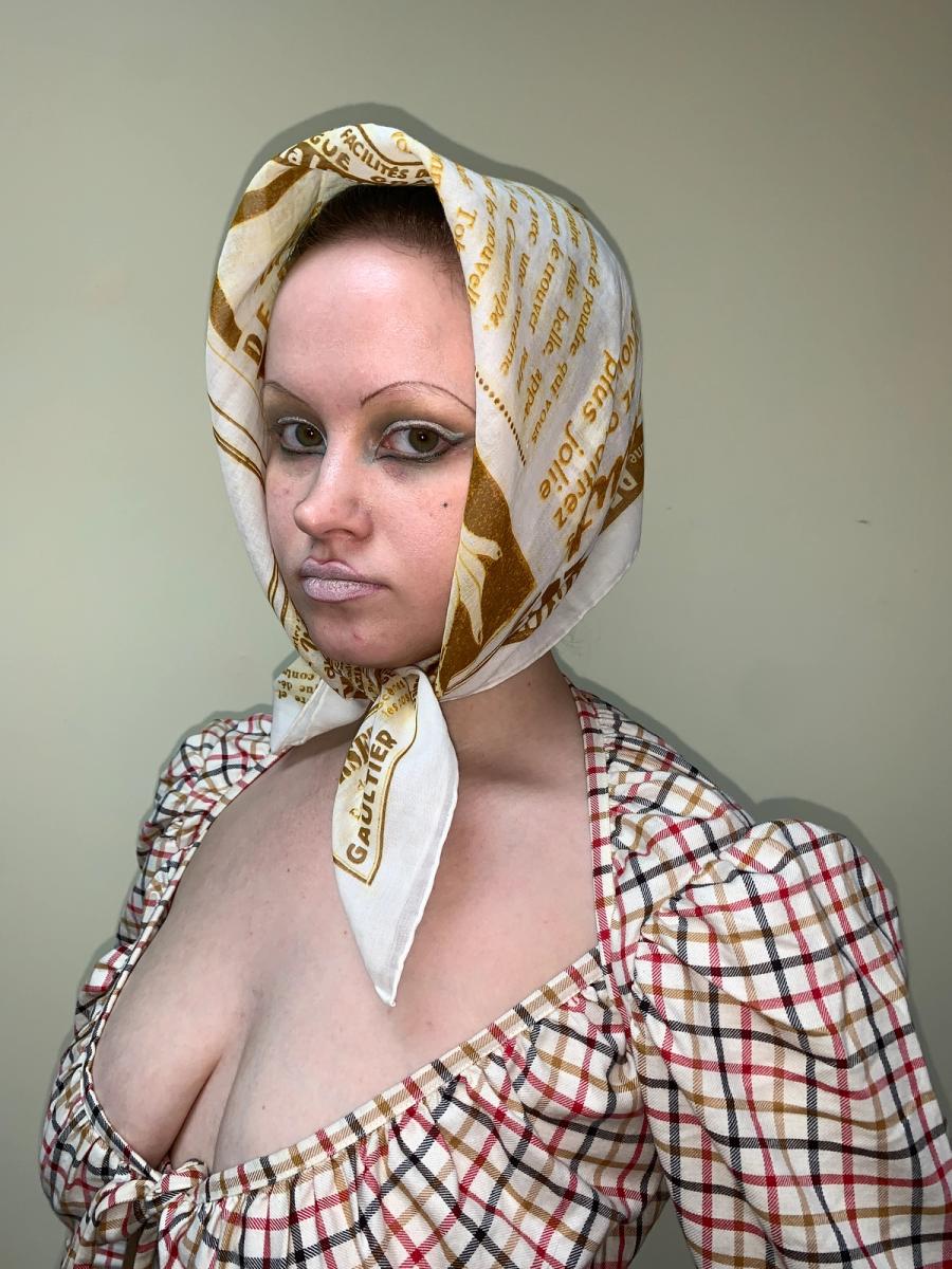 Jean Paul Gaultier Newsprint Handkerchief product image