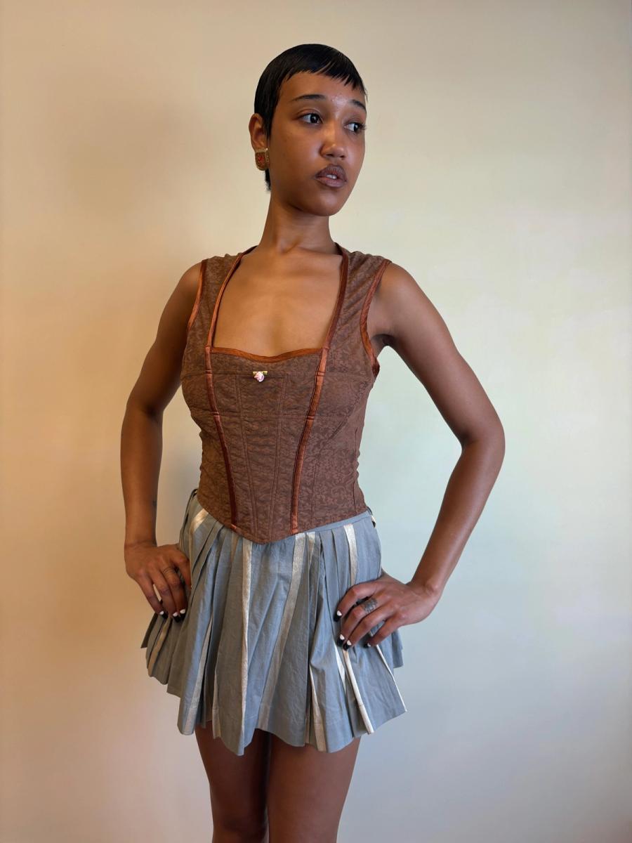 Vintage Fiorucci Lace Corset