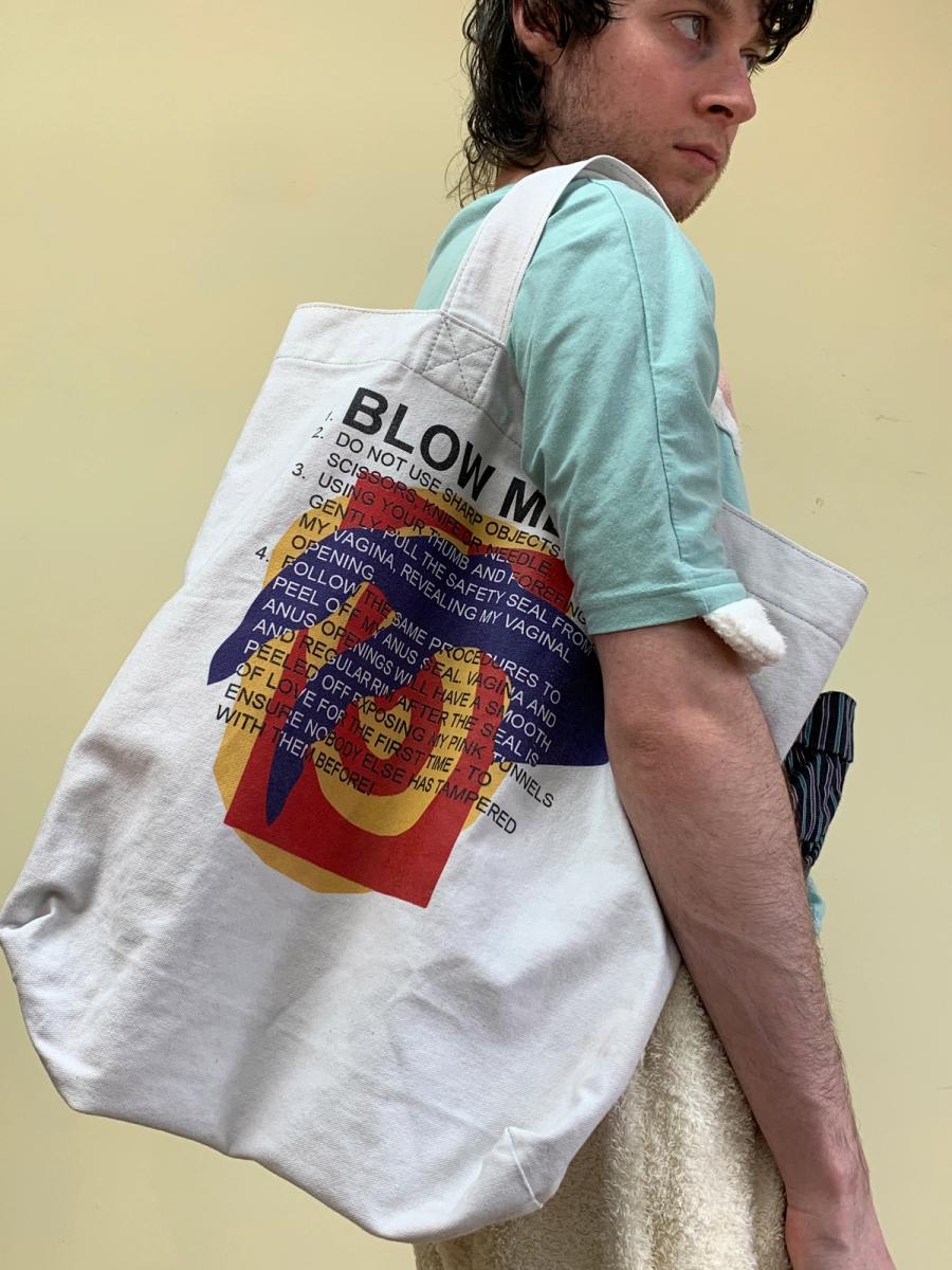 Vivienne Westwood Gold Label 2006 'Blow Me Up' / 'Propaganda' Tote product image