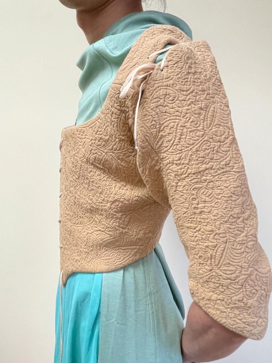 1700s Style Quilted Costume Top product image