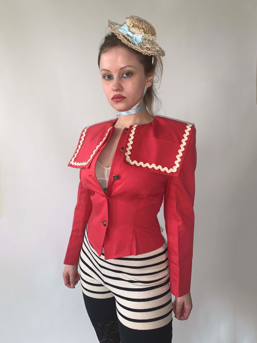 Chantal Thomass Lace-Up RicRac Jacket product image