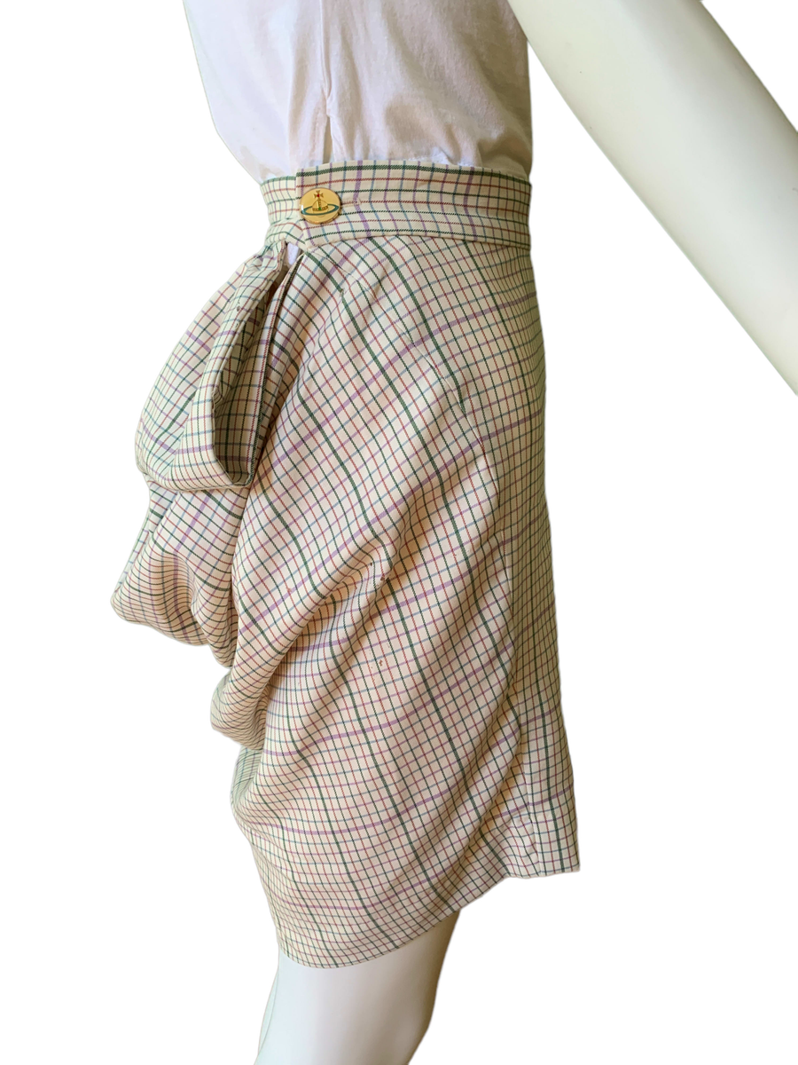 90s Rare Vivienne Westwood Bustle Skirt  product image