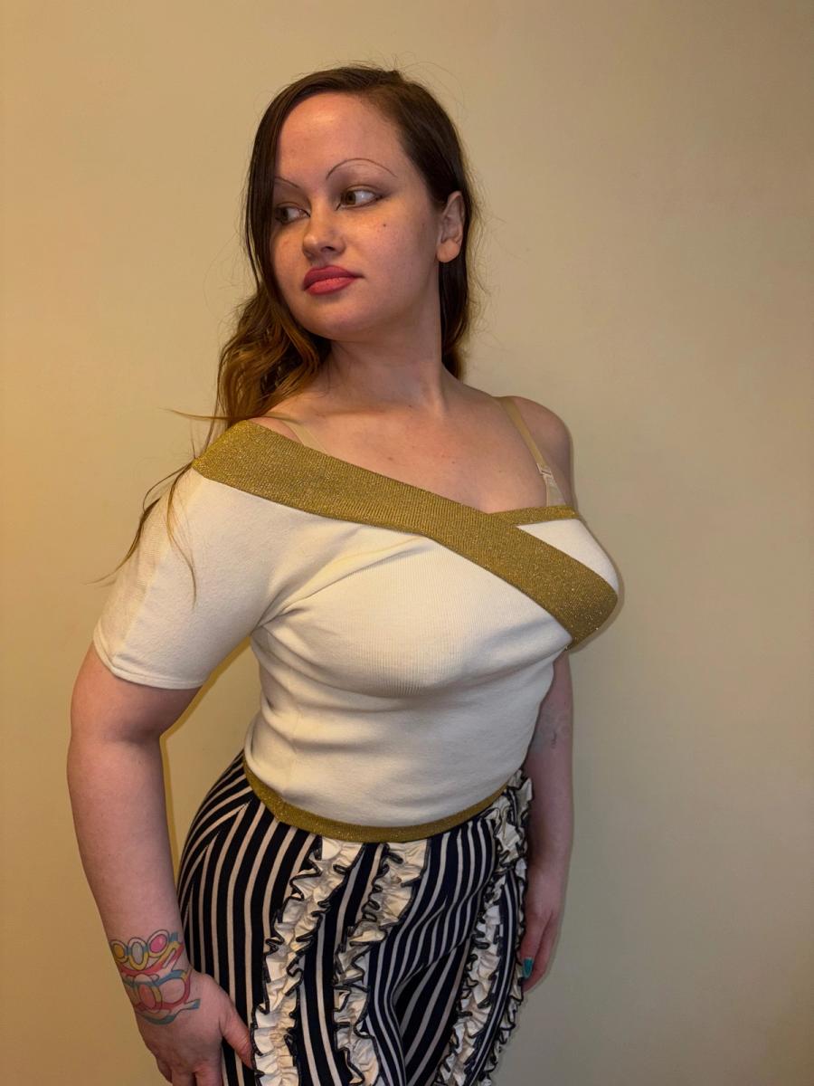 Vintage Dorothee Bis Asymmetrical Top product image
