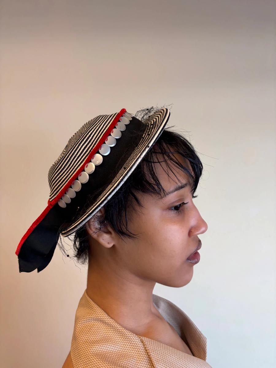 1950s Straw Boater  product image