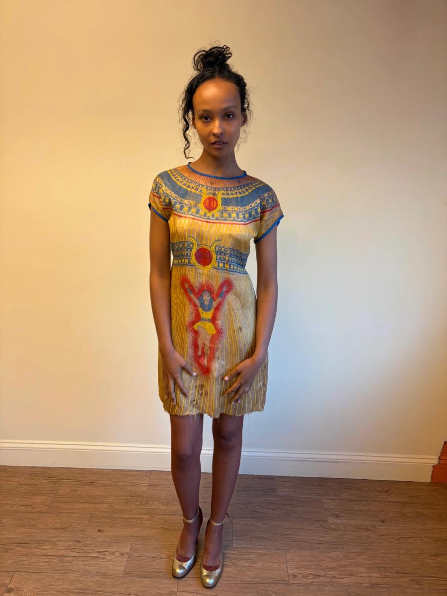 1970s Isis Egyptian Costume Dress  product image