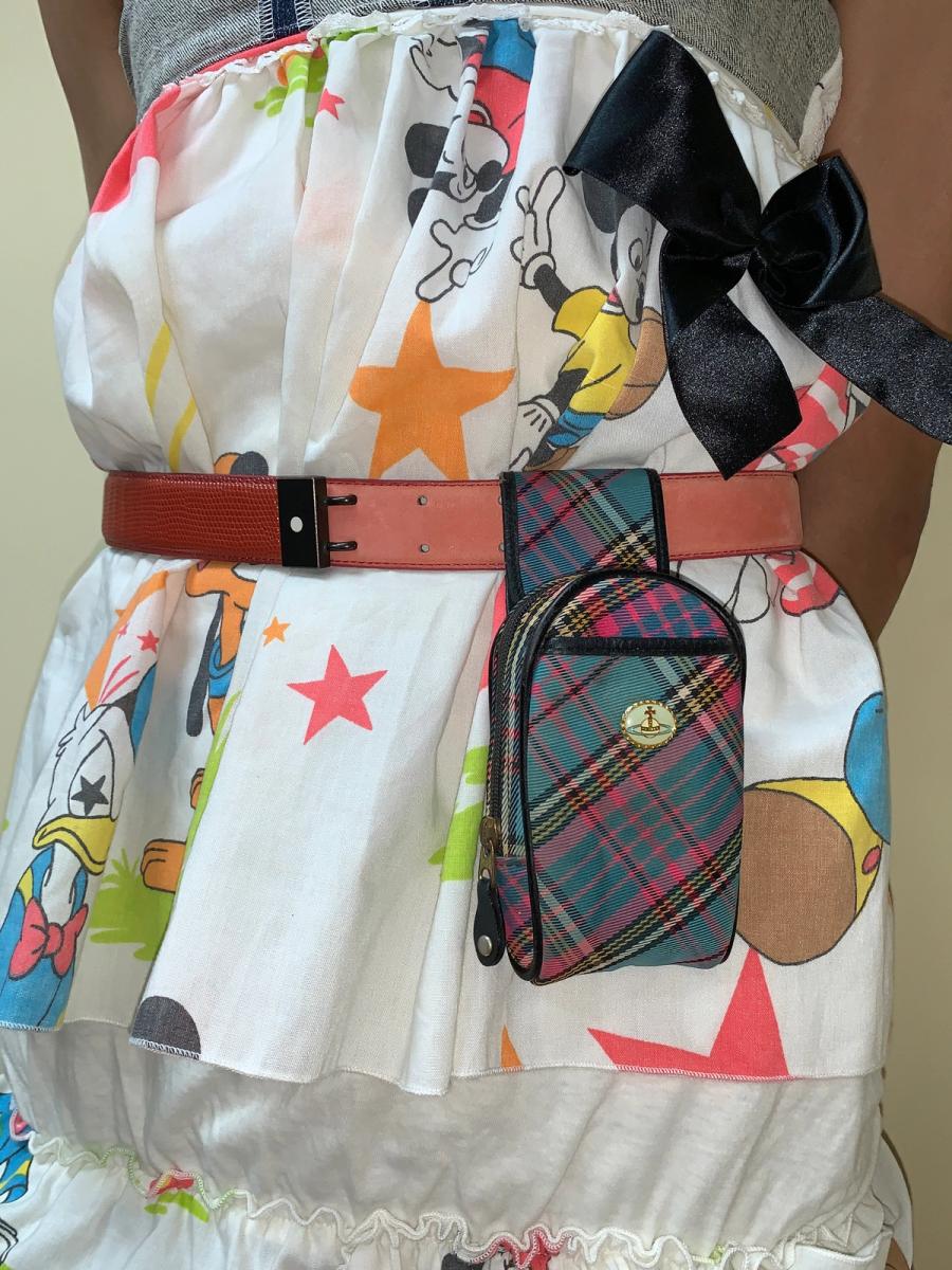 90s Vivienne Westwood Blue Tartan Cigarette Case product image