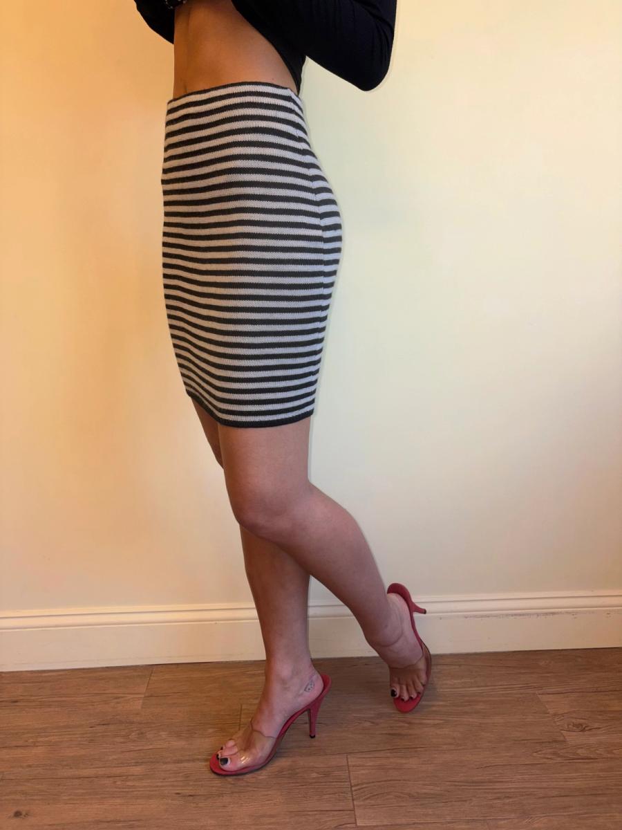 Dorothée Bis Striped Knit Skirt product image