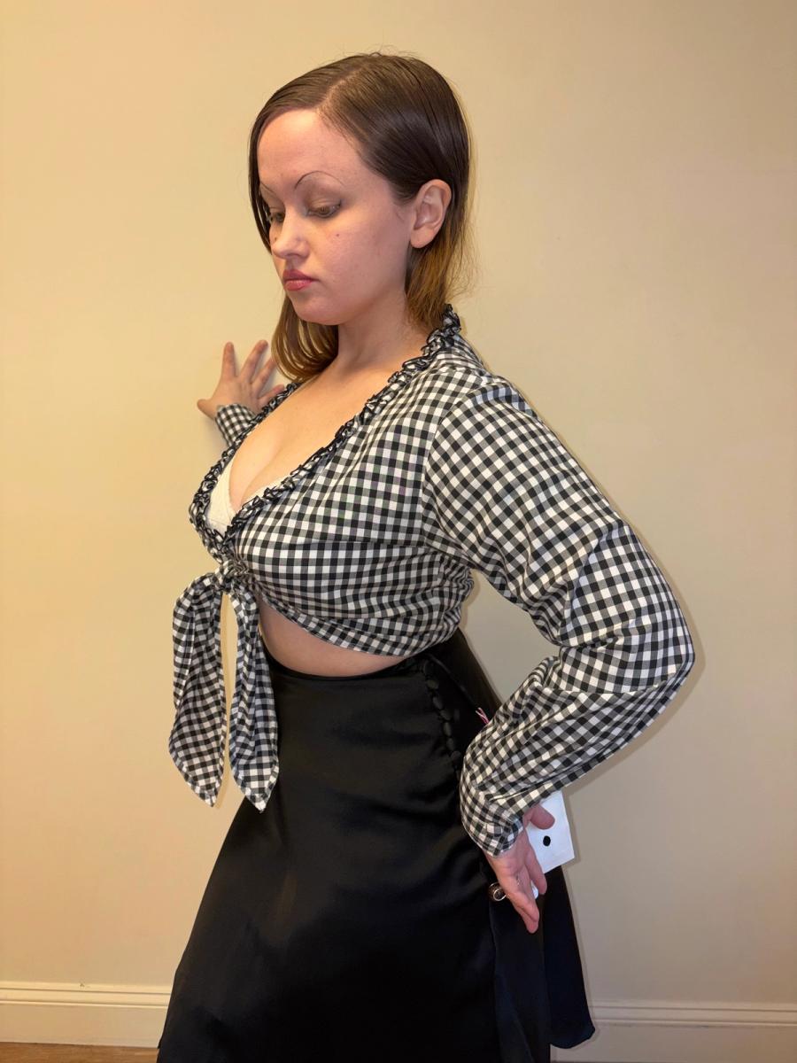 Chantal Thomass Gingham Tie-Top  product image