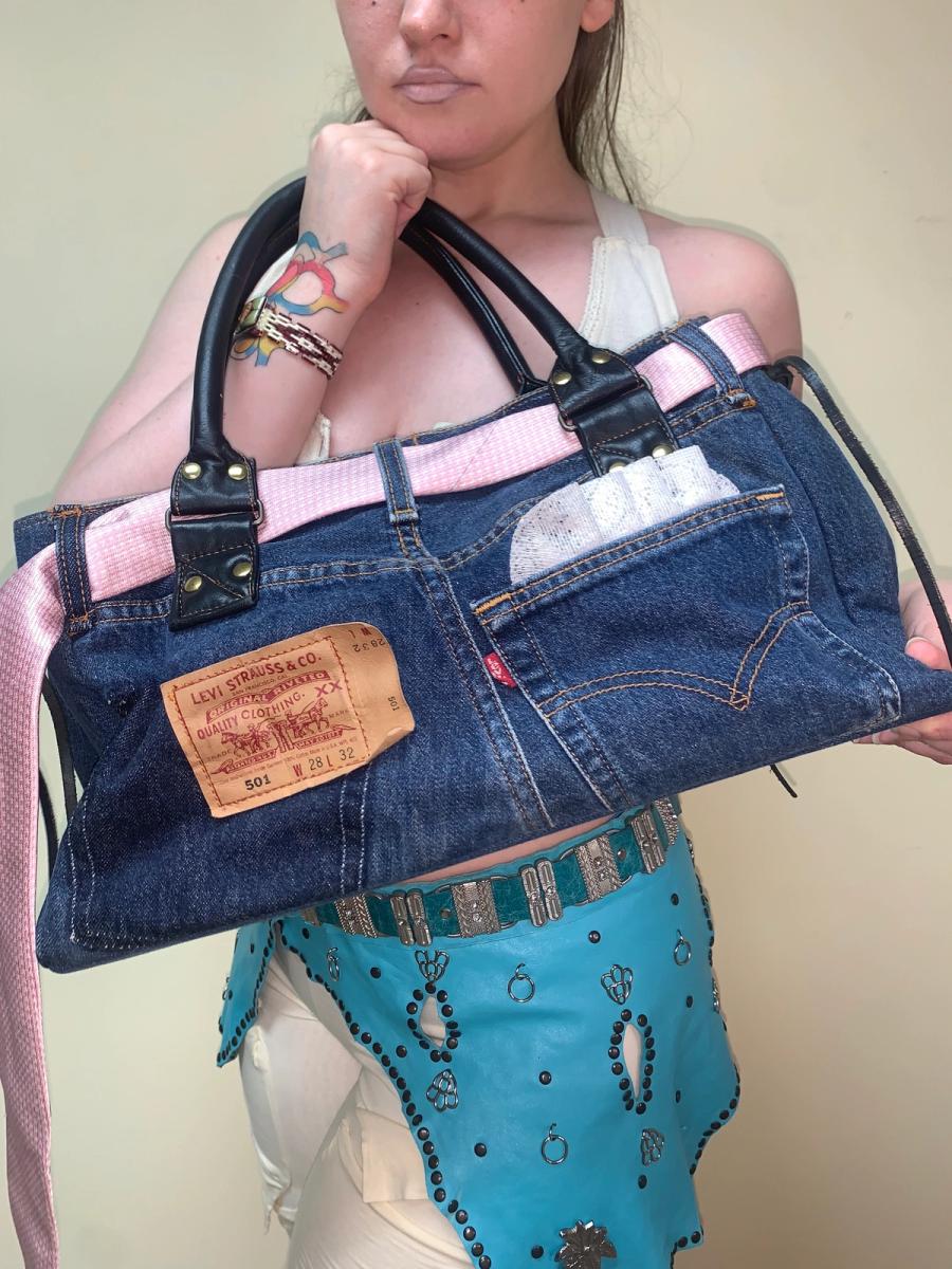 Glamorous Jane Denim Pants Bag product image