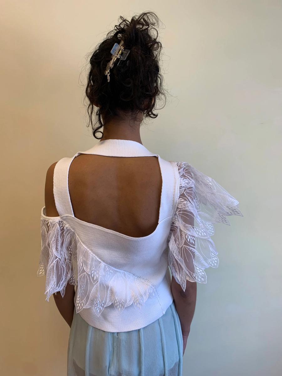 1980s Julien Macdonald Knit Sample Top product image