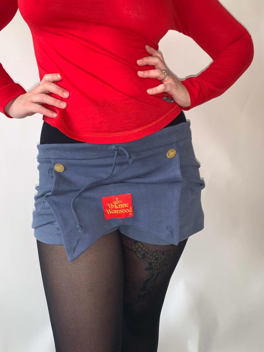 90s Vivienne Westwood Rare Flap-Front Shorts product image
