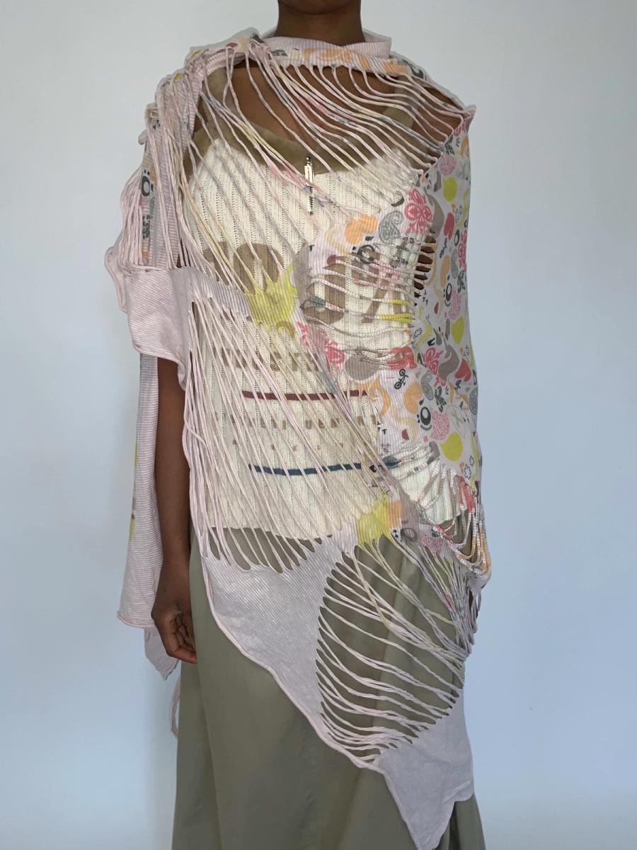 Nozomi Ishiguro Slashed Wrap product image