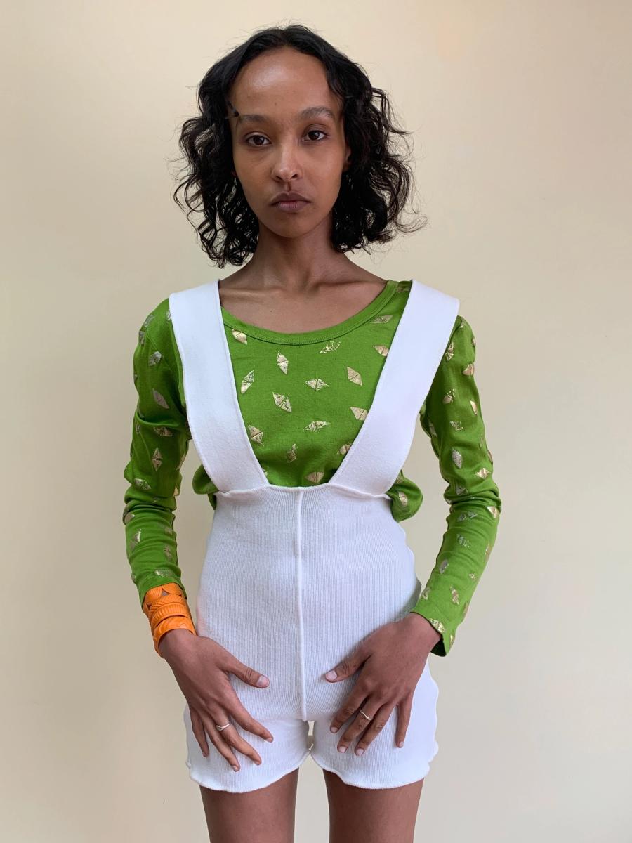 80s Jean-Paul Gaultier Junior Knit Jumpsuit product image