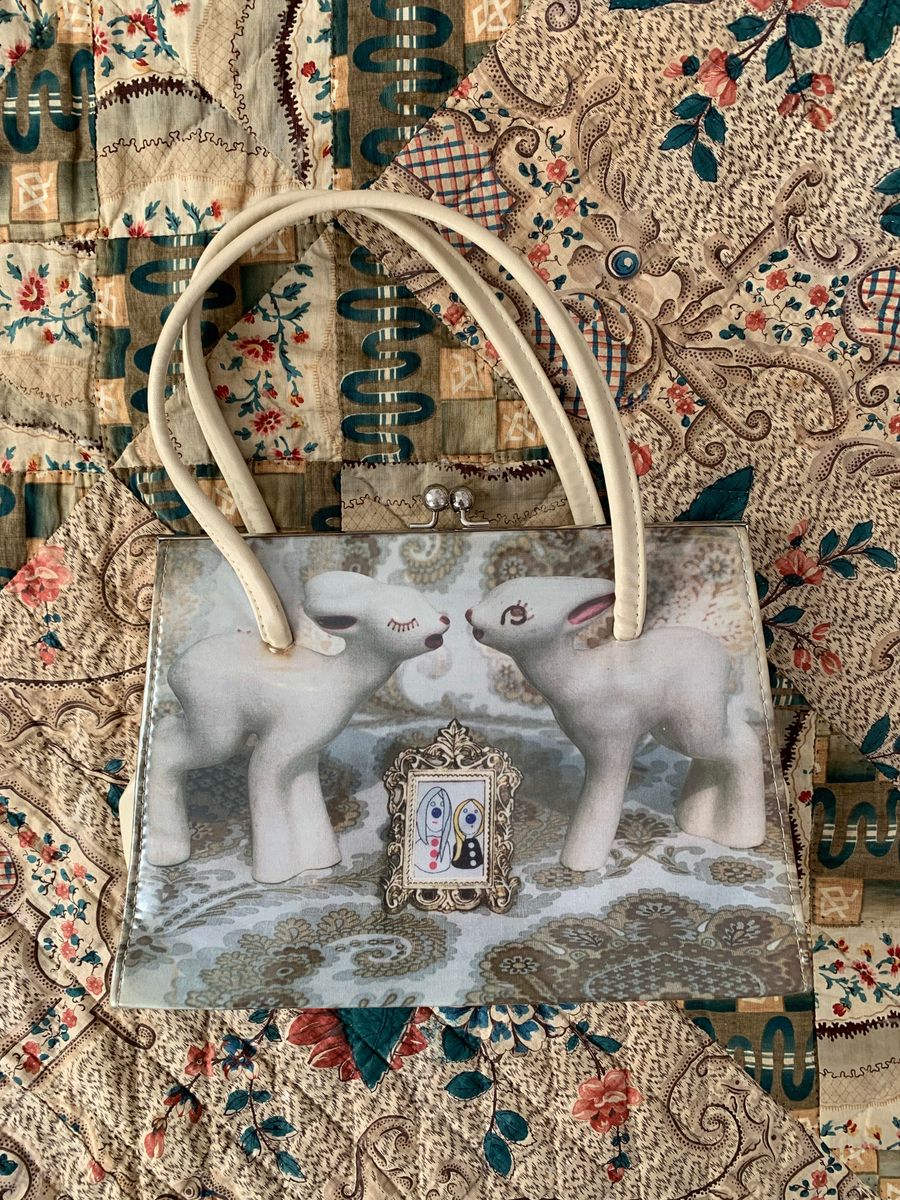 Antoni & Alison Kissing Lamb Purse product image