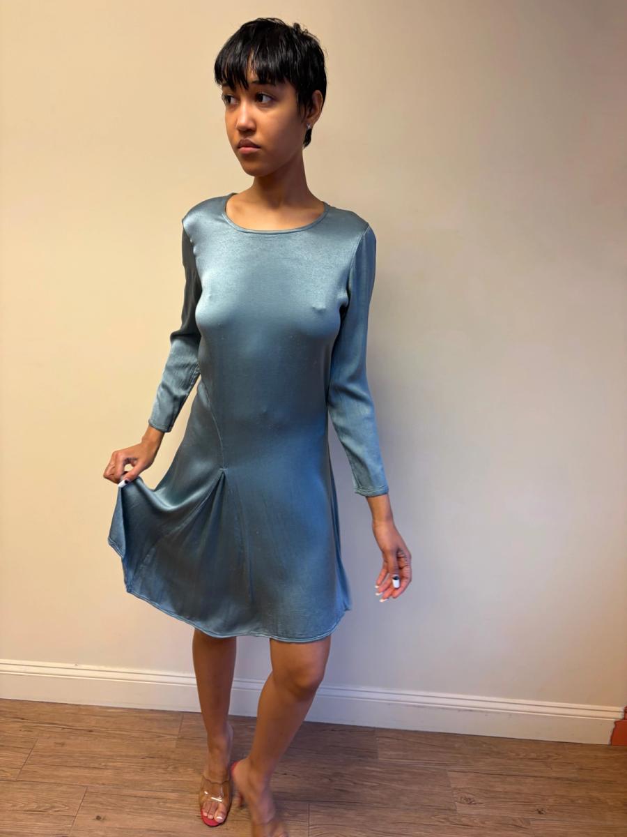 90s Ghost Liquid Dress product image