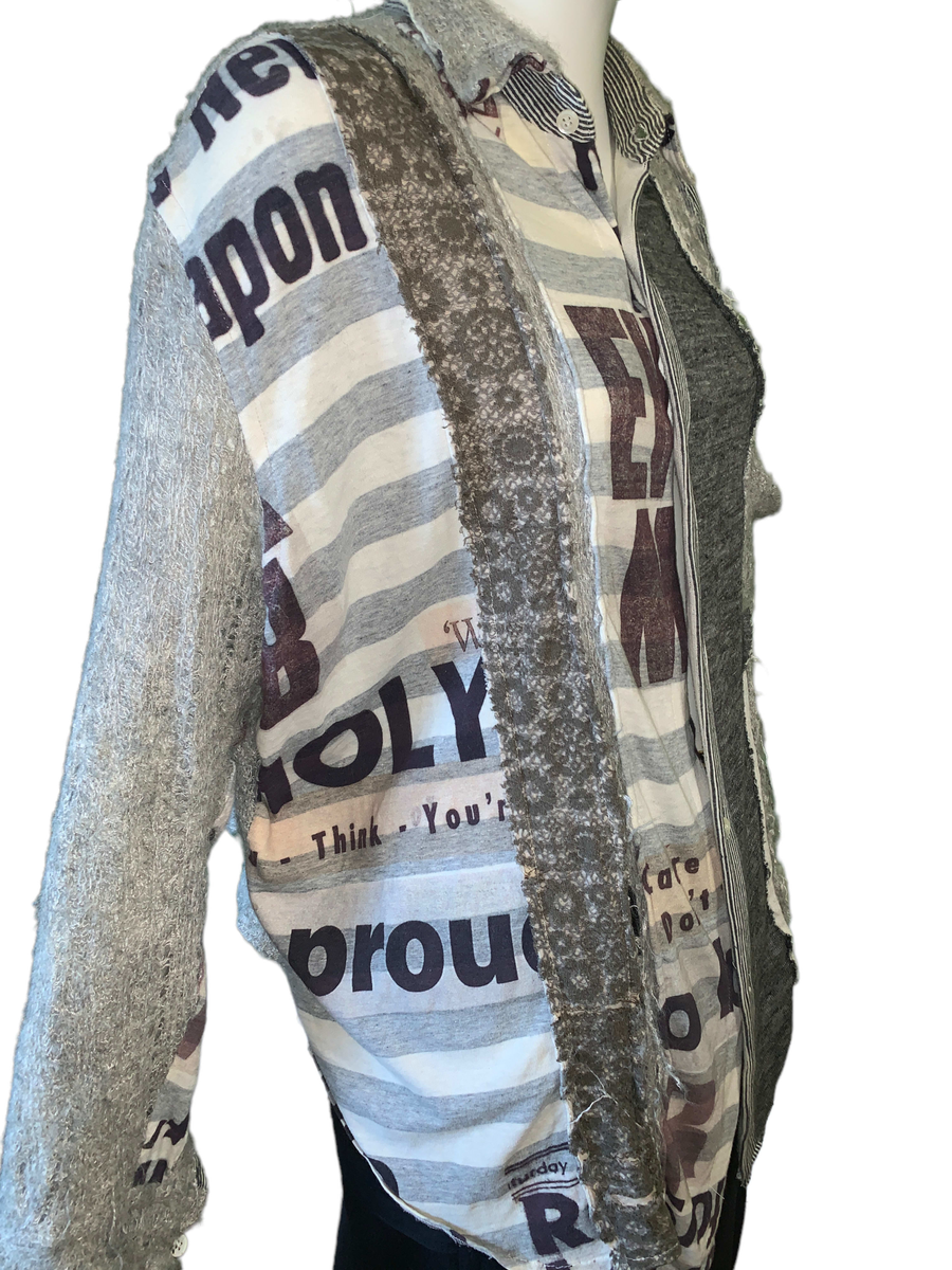 Nozomi Ishiguro Patchwork Sweater product image