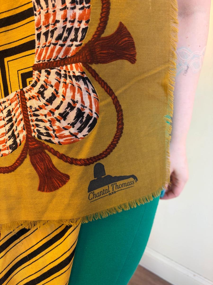 Vintage Chantal Thomass Theatre Curtain Shawl product image