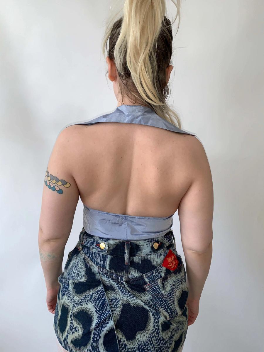 90s Vivienne Westwood Taffeta Halter product image