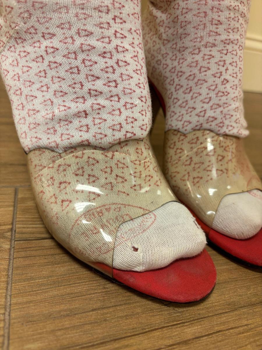 1890s Triangle Print Louvre Stockings product image