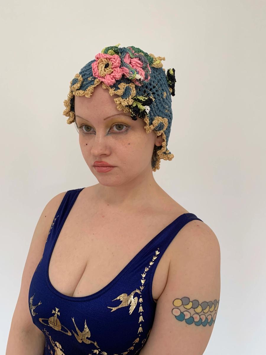 Vivienne Westwood 1994 'On Liberty' Crochet Hat