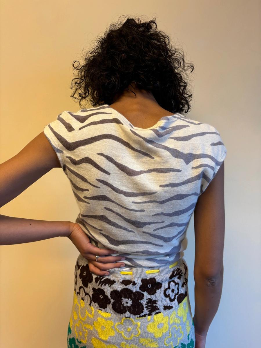 Krizia Poi Tiger Stripe Knit product image