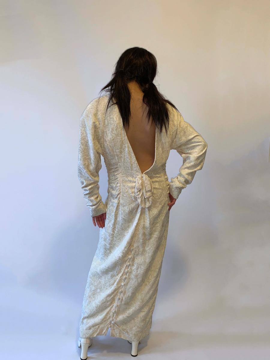 Matsuda 1980s Crushed Velvet Gown product image