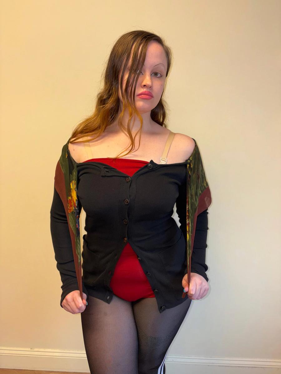 90s Jean-Paul Gaultier Sweater with Shawl product image