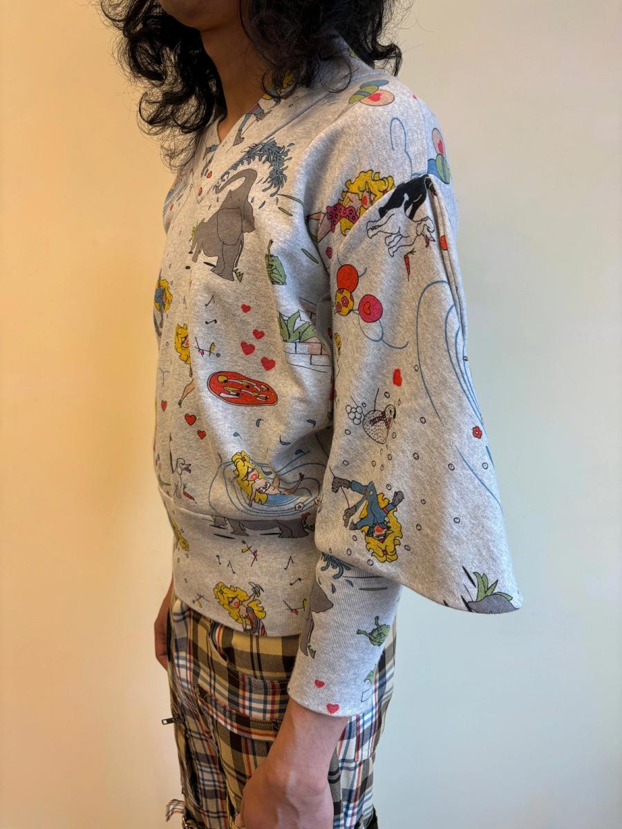 Autumn Winter 2003-2004 Bernhard Willhelm Bimbo Sweatshirt Top product image