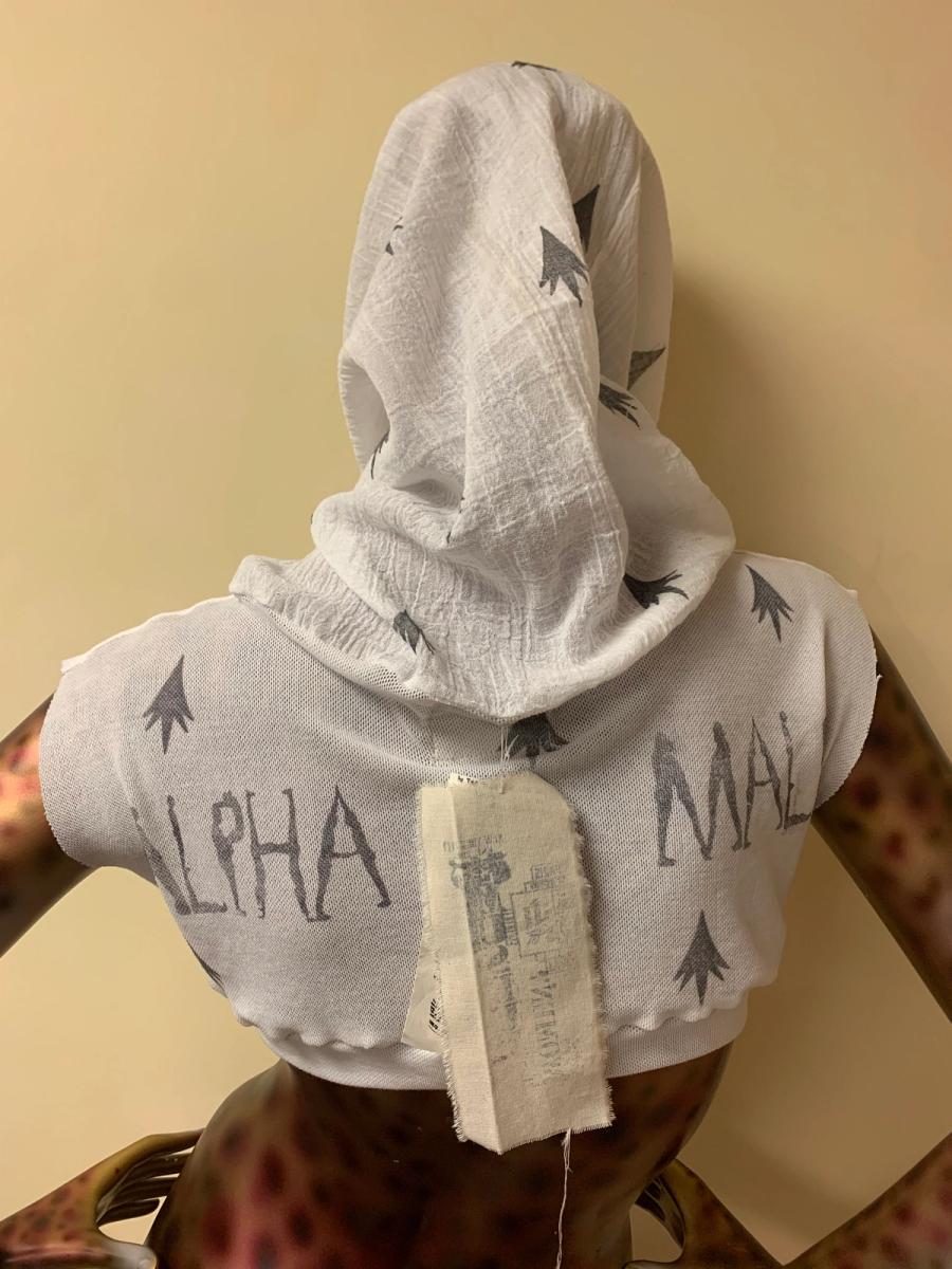 Alpha Male Top With Gauze Hood 1 product image