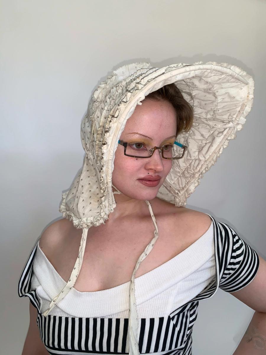 1880s French Sunbonnet product image