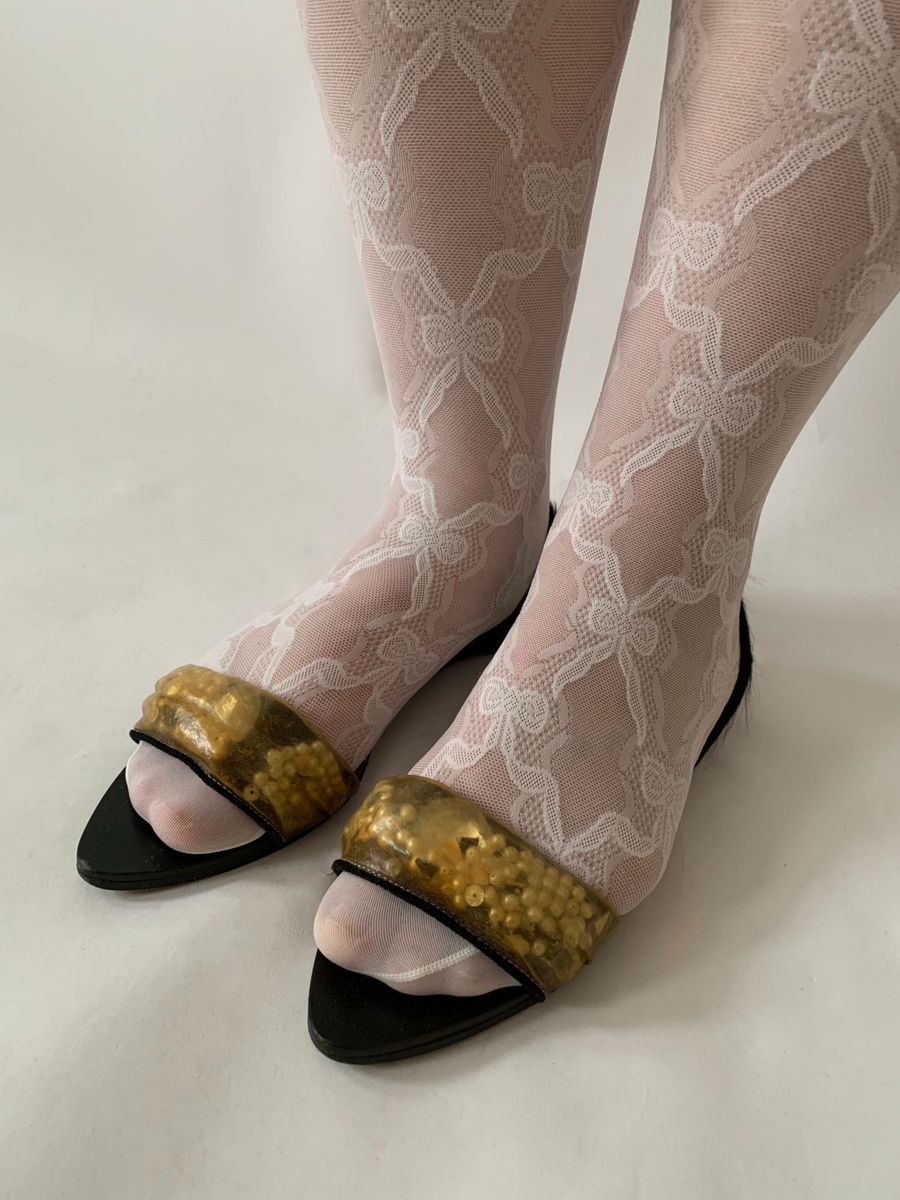 Mihara Yasuhiro Embellished Flats product image